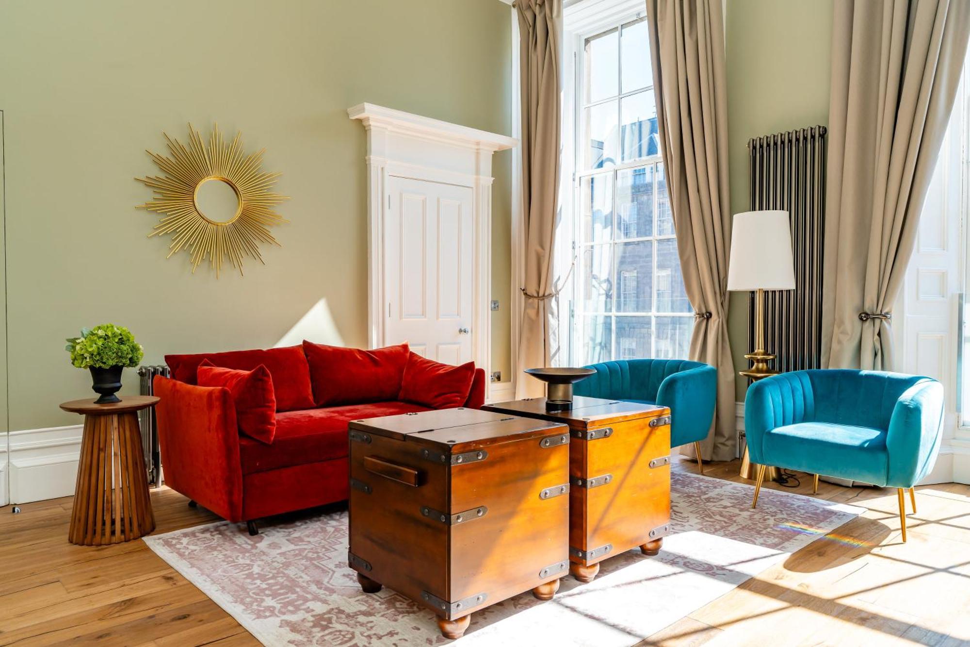 Dragon Suites Luxury Apartments At 9 Albyn Place Edimburgo Exterior foto